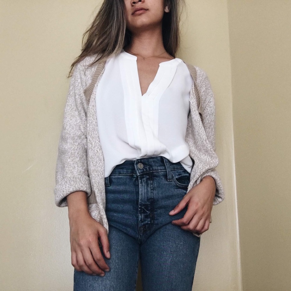 NY&C Tan Cardigan